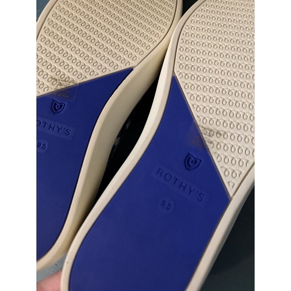 NEW RARE Rothy's x The Butcher's Daughter Shibori Indigo Sneaker Size 9.5 No Box - Picture 6 of 6